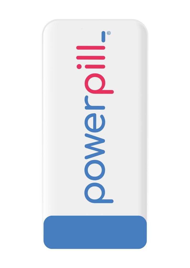 Powerbank Powerpill colore blu