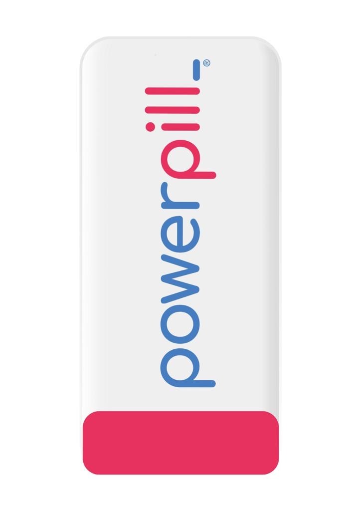 Powerbank Powerpill colore rosa